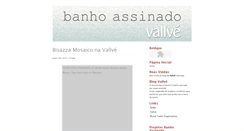 Desktop Screenshot of blog.vallve.com.br